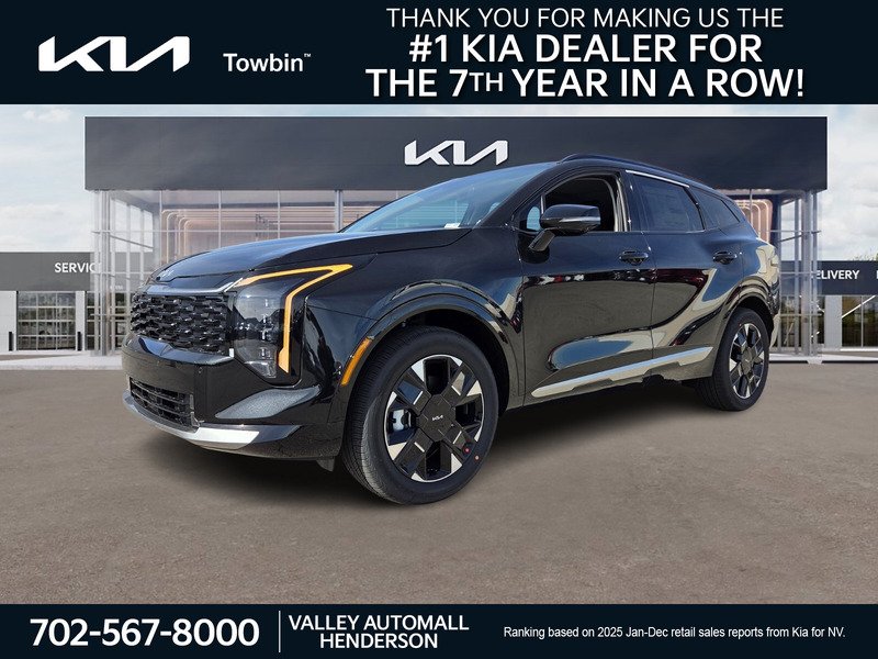 Fusion Black 2026 Kia Sportage Hybrid SUV / Crossover All-Wheel Drive 