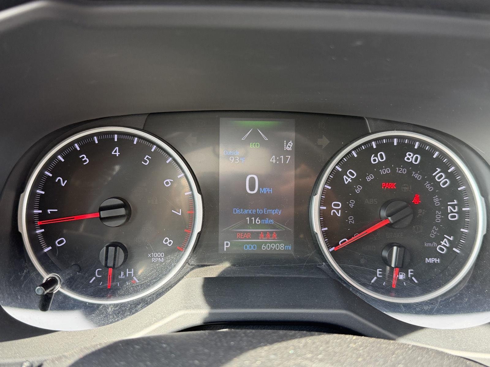 Used 2022 Magnetic Gray Metallic Toyota LE image 24