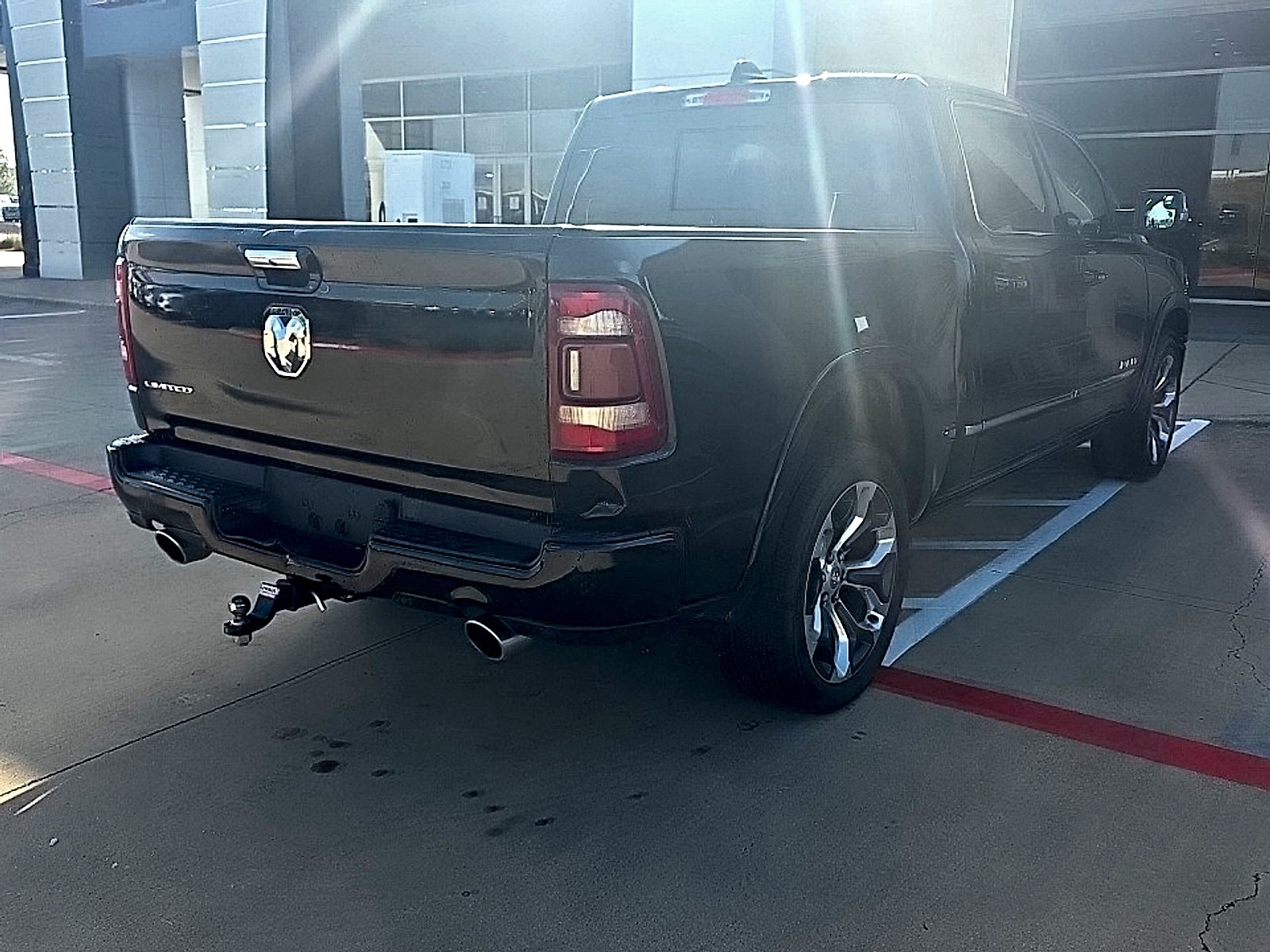 Used 2019 Diamond Black Crystal Pearlcoat Ram Limited Crew Cab 4x2 5