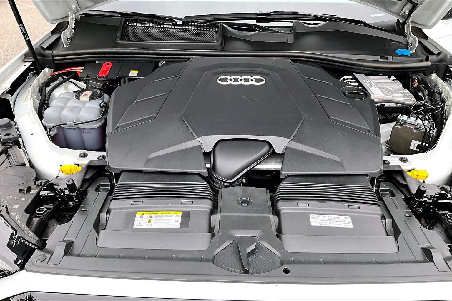 Used 2021 Glacier White Metallic Audi Prestige image 34