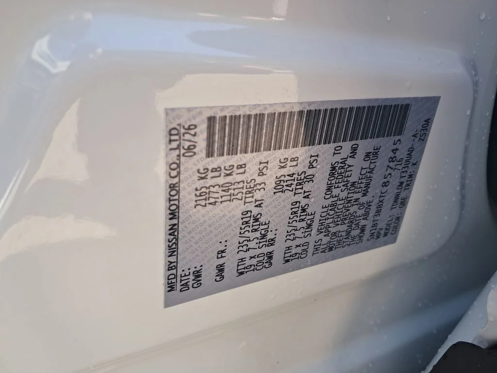 New 2026 White Nissan Dark Armor image 31