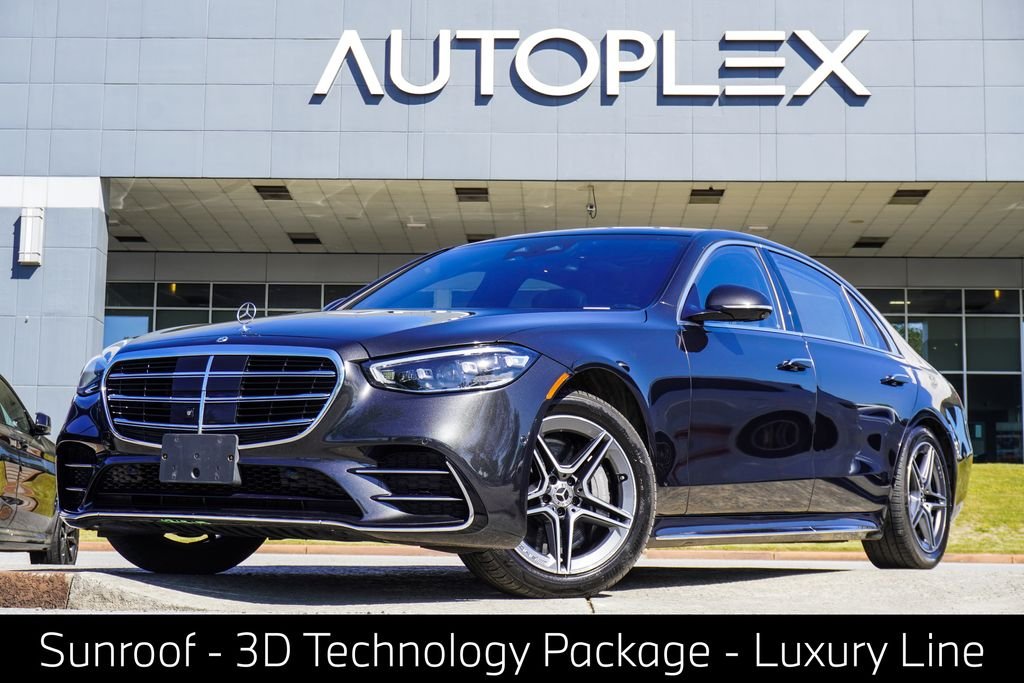 Used 2022 Gray Mercedes-Benz S 500 image 1