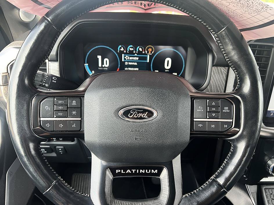 Used 2023 Black Metallic Ford Platinum image 23