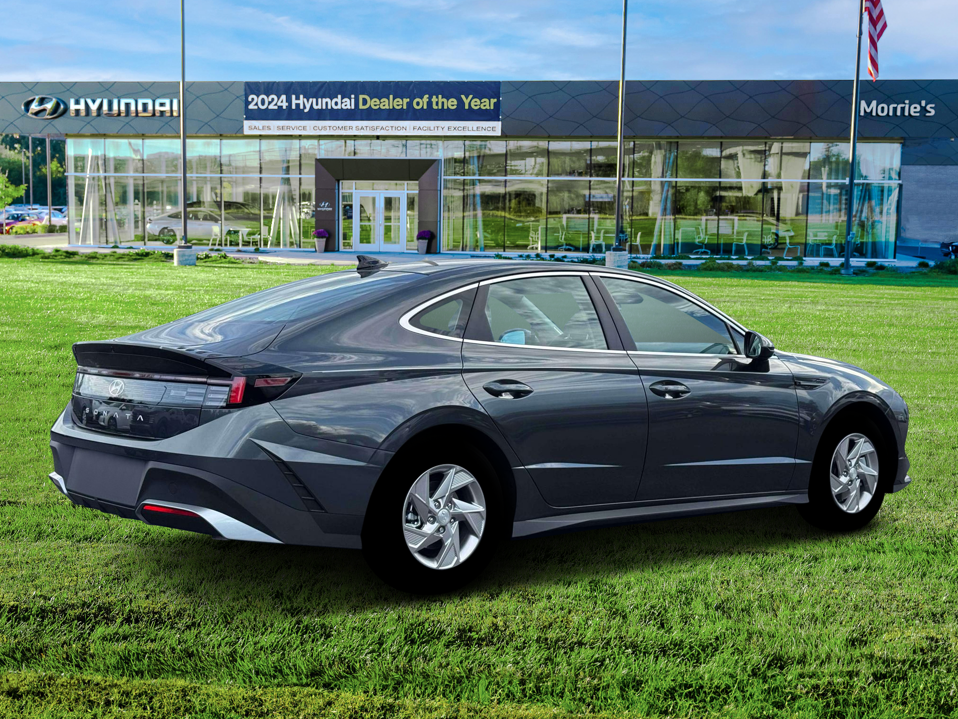 New 2026 Gray Hyundai SE image 8