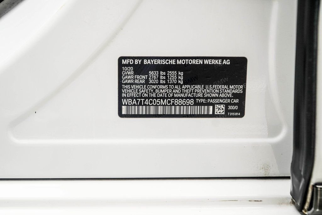 Used 2021 White BMW 740i xDrive image 41