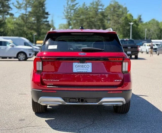 New 2026 Red Ford Platinum image 5