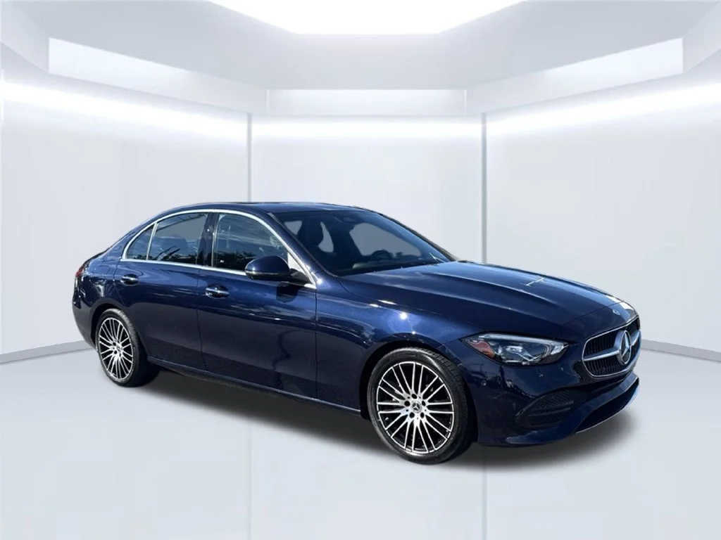 Certified Used 2023 Lunar Blue Metallic Mercedes-Benz C 300 image 7