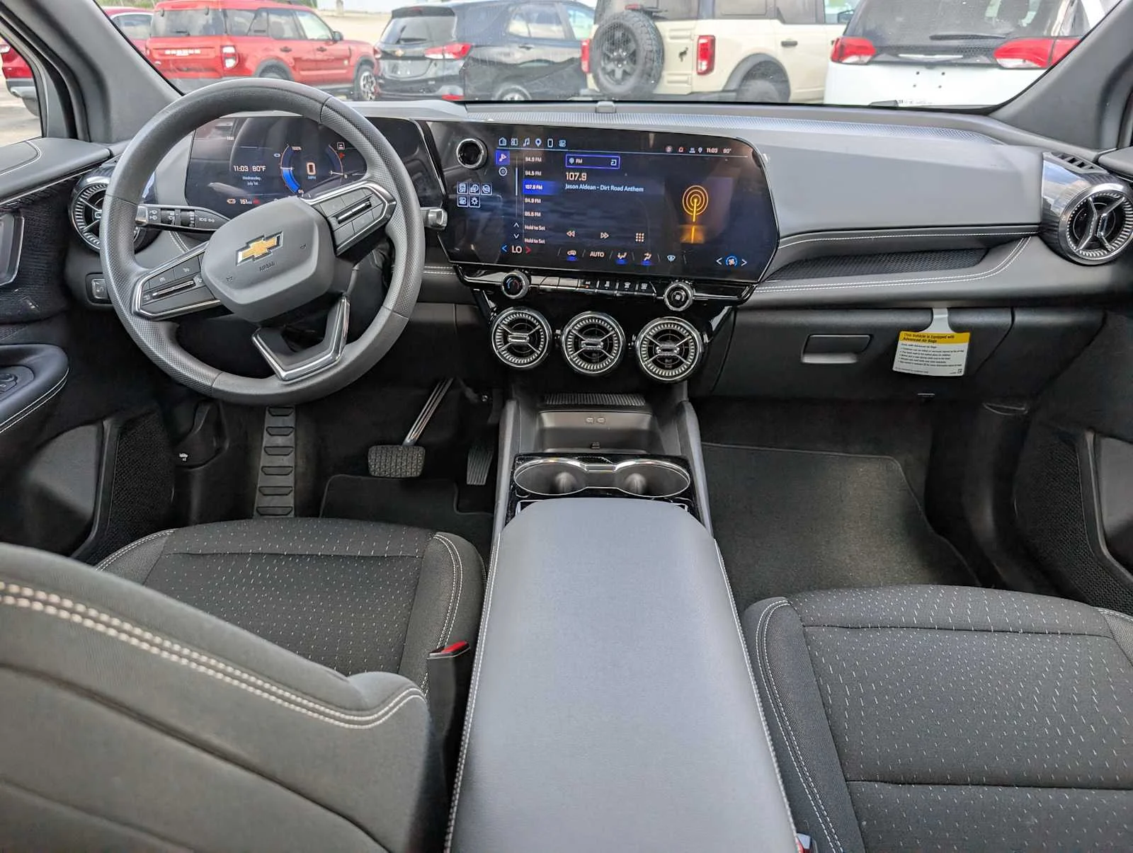 New 2025 Summit White Chevrolet AWD LT image 12