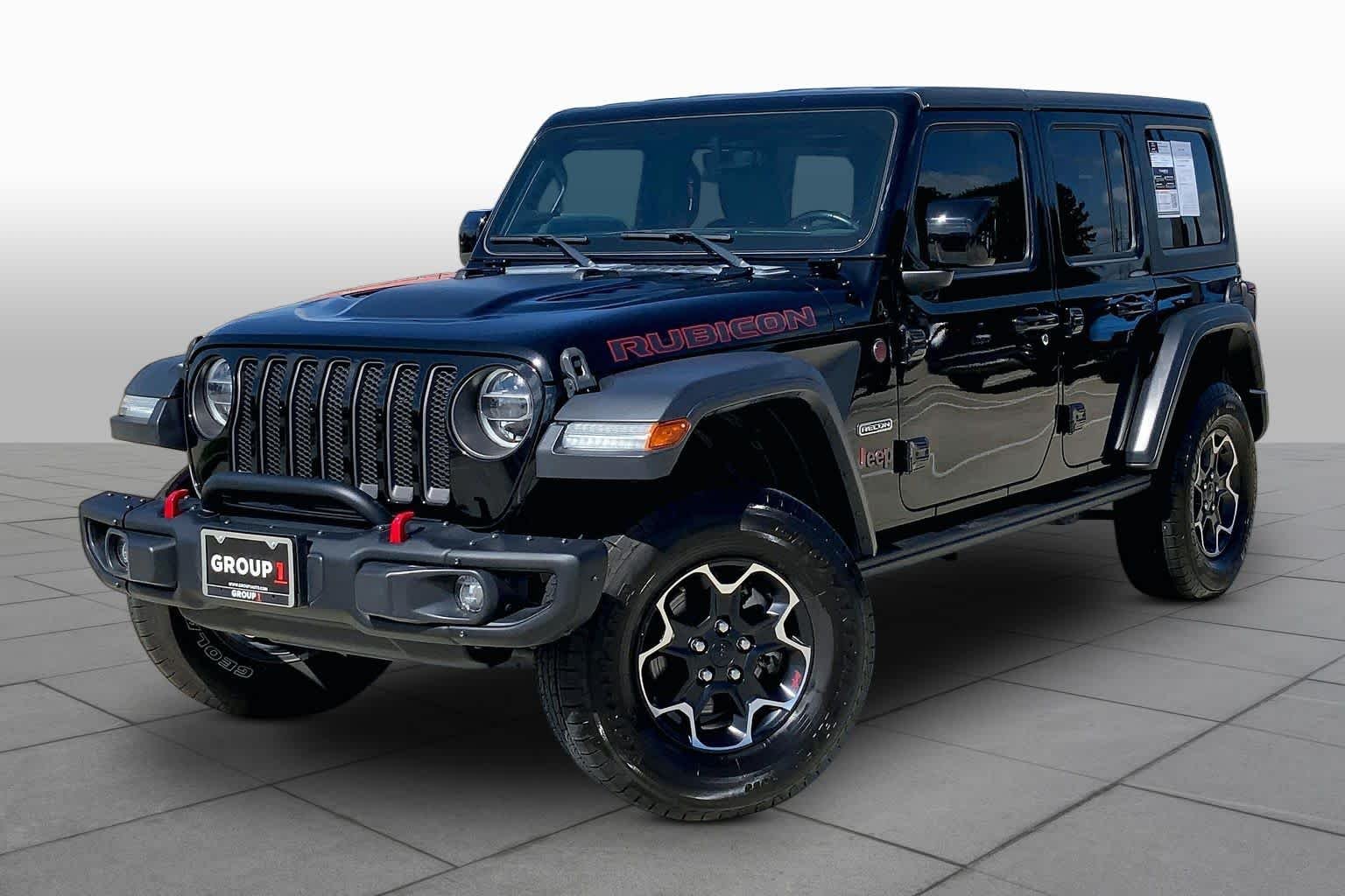 Used 2020 Black Clearcoat Jeep Recon image 2