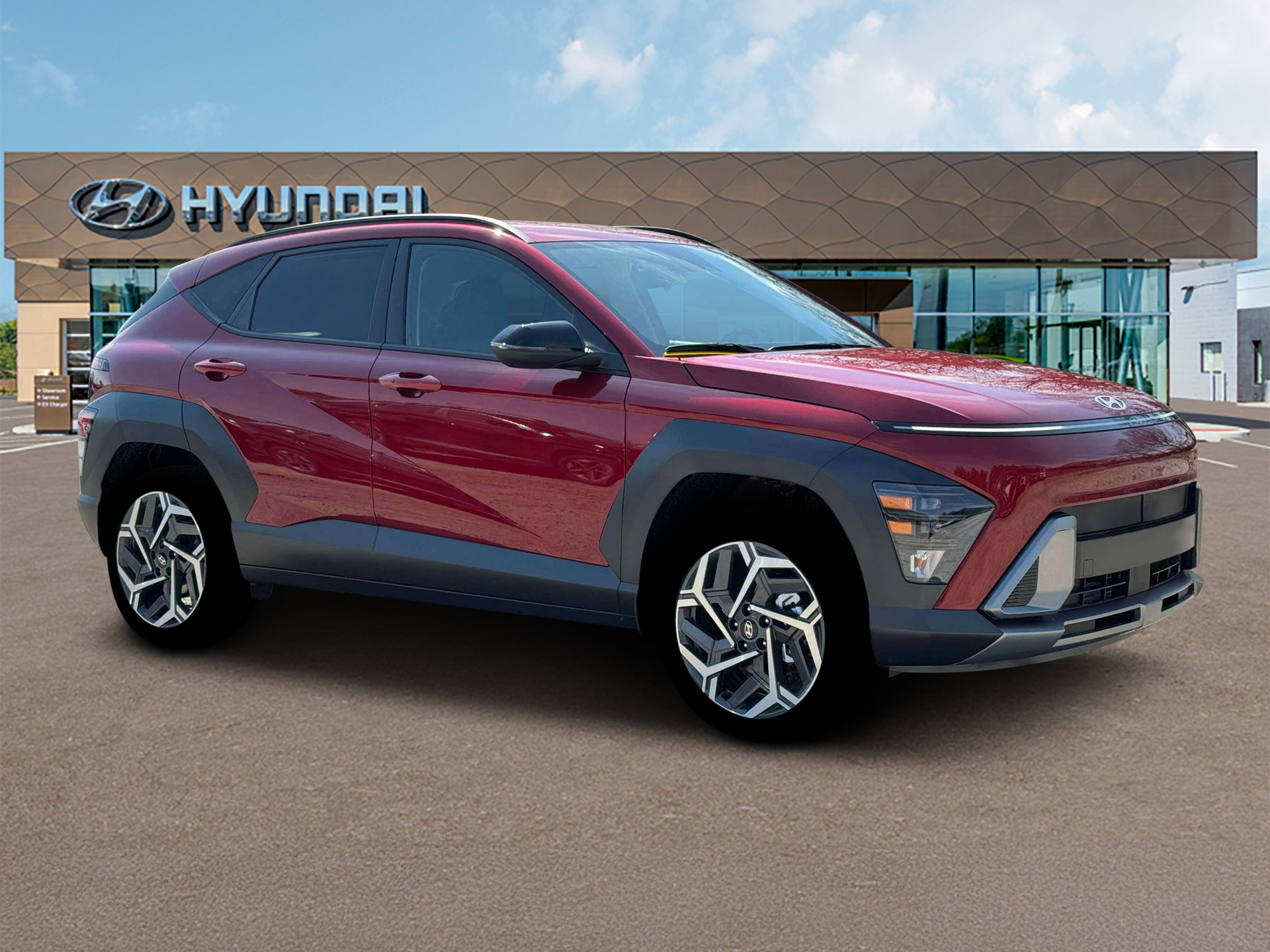 New 2026 Red Hyundai SEL Premium AWD image 2