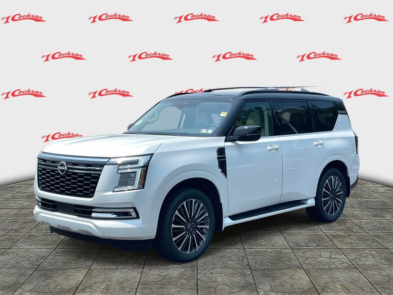 New 2026 Everest White Pearl Tricoat/Super Black Nissan Platinum Reserve image 11
