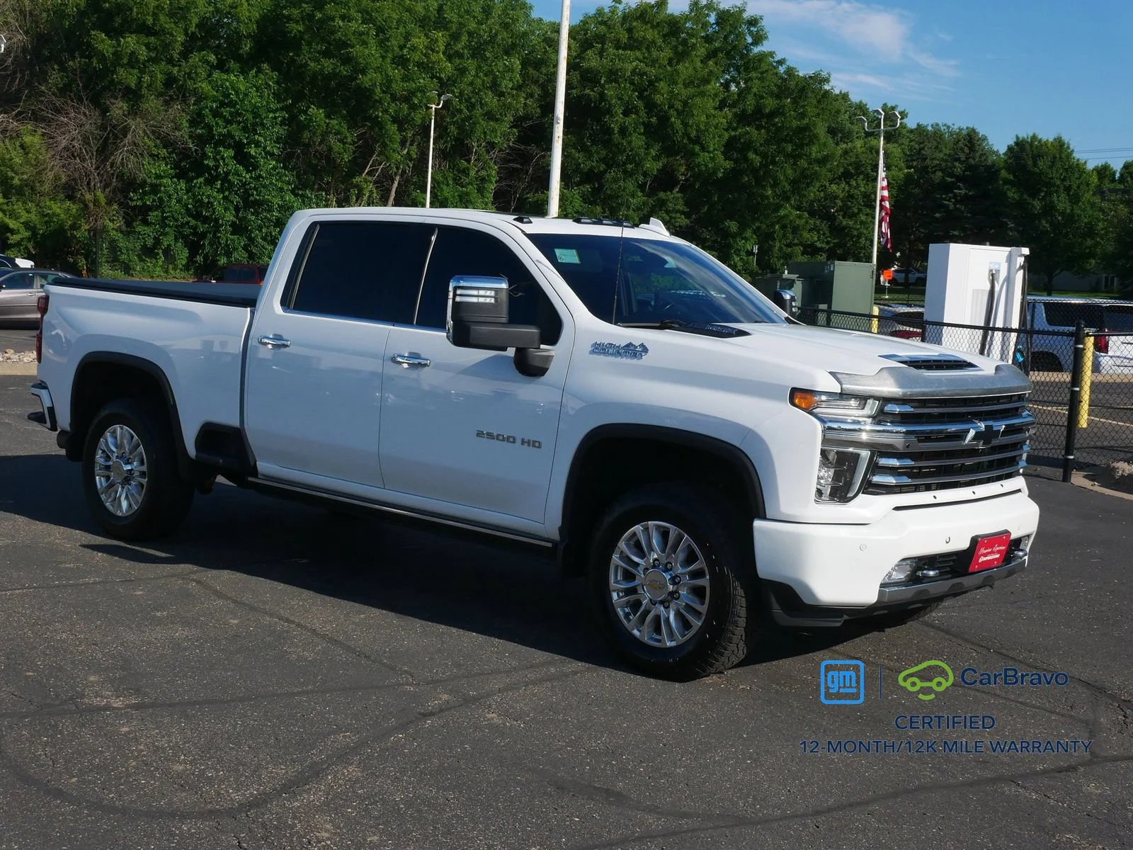 Certified 2021 Chevrolet Silverado 2500HD High Country with VIN 1GC4YREY1MF147900 for sale in White Bear Lake, Minnesota
