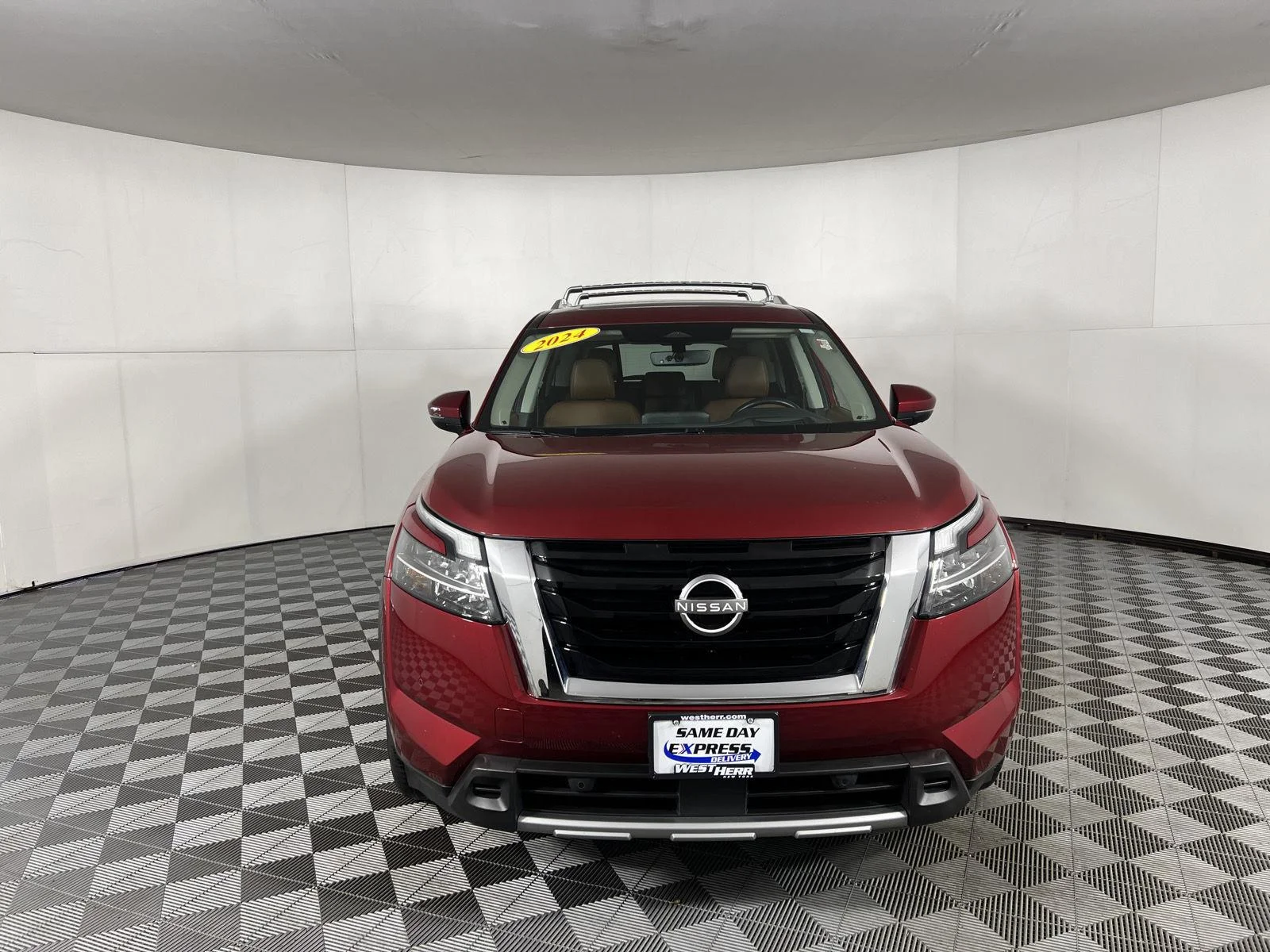 Used 2024 Scarlet Ember Nissan Platinum image 2