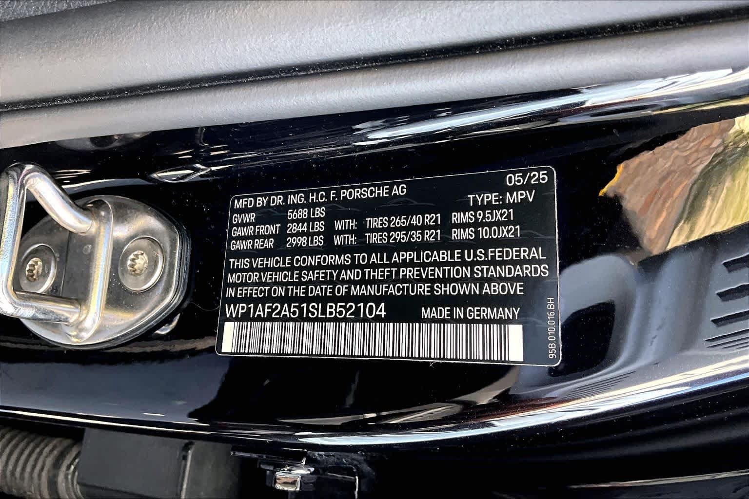 Certified Used 2025 Jet Black Metallic Porsche GTS image 26