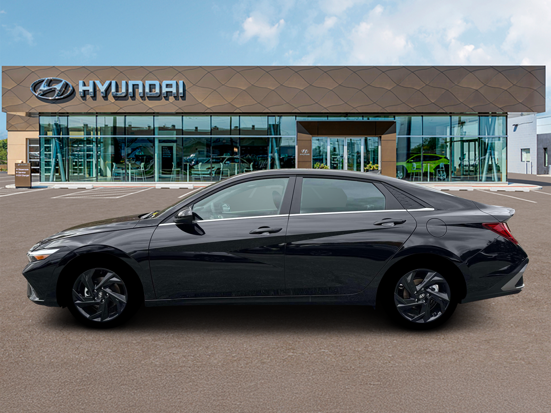 New 2026 Abyss Black Hyundai SEL Sport Premium image 3