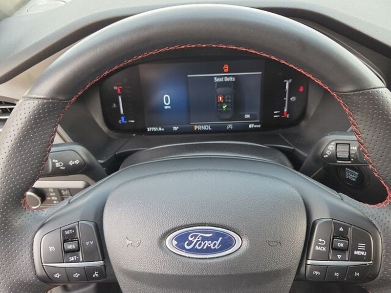Used 2024 Rapid Red Metallic Tinted Clearcoat Ford ST-Line image 22