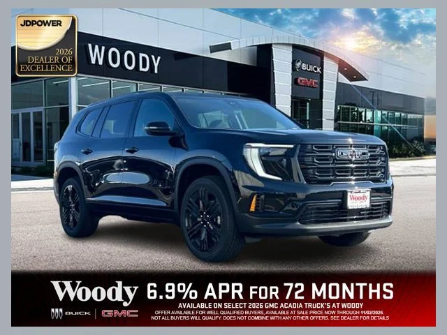 2026 GMC Acadia Elevation Black Edition