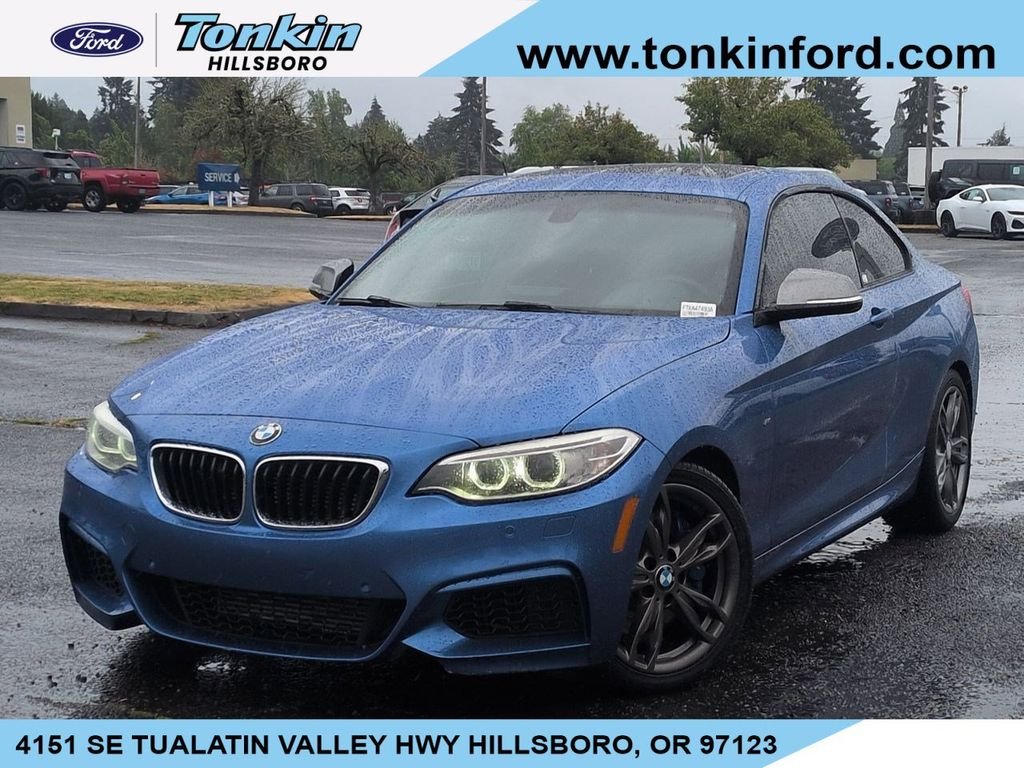 Used 2014 Estoril Blue Metallic BMW M235i image 1