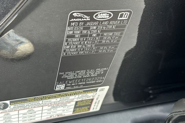 New 2026 Carpathian Grey Land Rover V8 image 27