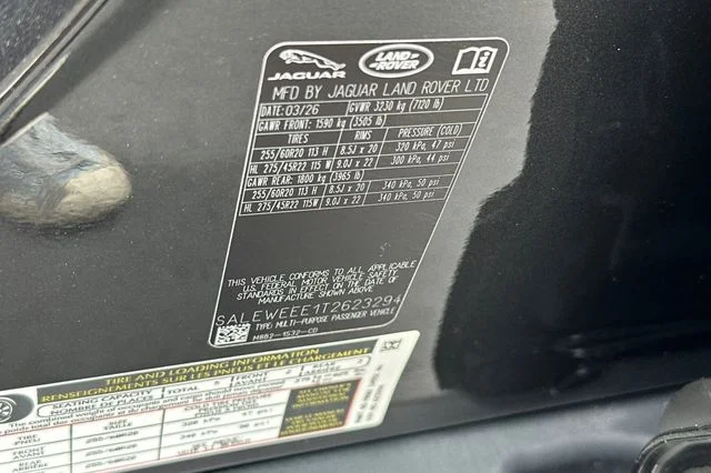 New 2026 Carpathian Grey Land Rover V8 image 27