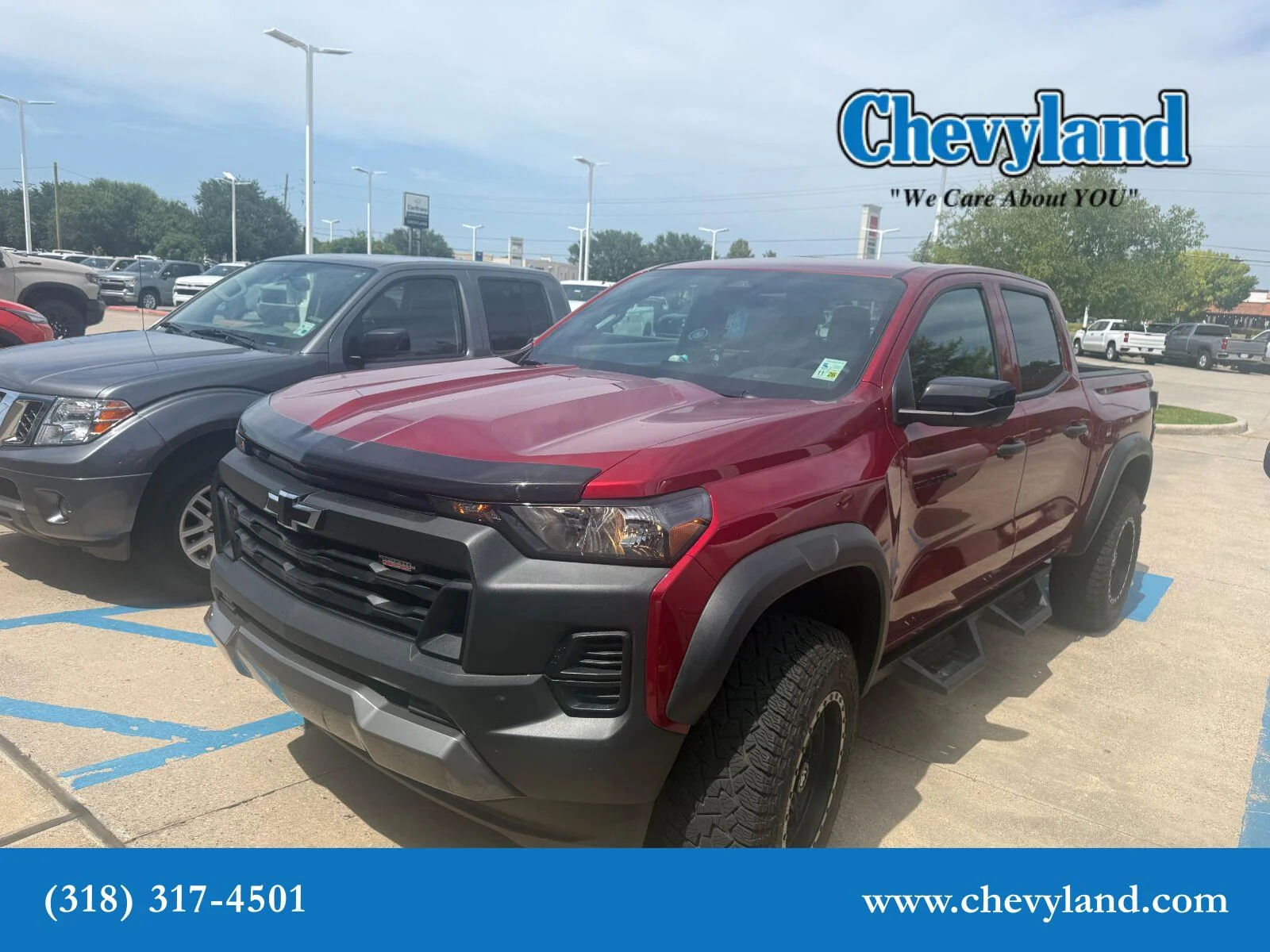 Used 2026 Radiant Red Tintcoat Chevrolet Trail Boss image 2