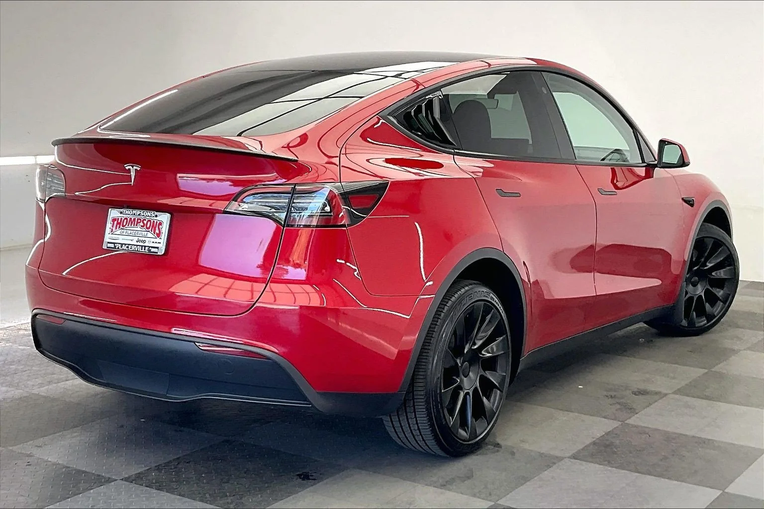 Used 2023 Red Multi-Coat Tesla Long Range image 12
