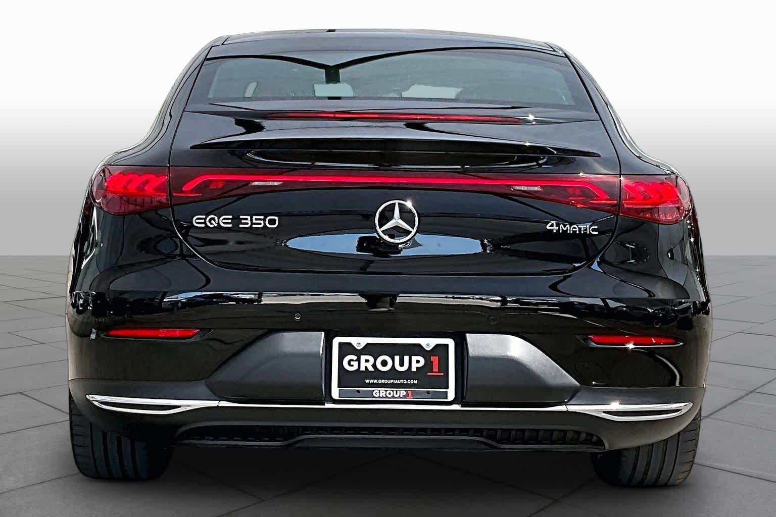 Certified Used 2024 Obsidian Black Metallic Mercedes-Benz EQE 350 image 4