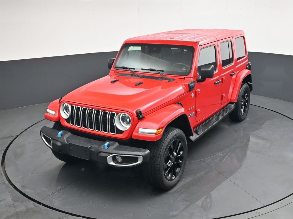 Used 2024 Red Jeep Sahara 4xe image 41