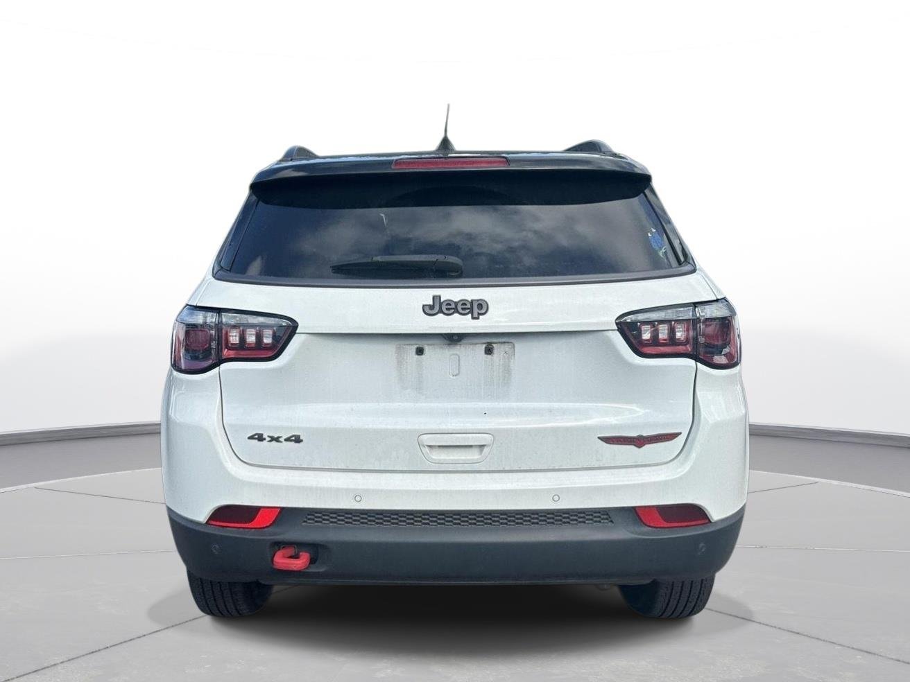 Used 2022 Bright White Clearcoat Jeep Trailhawk image 7