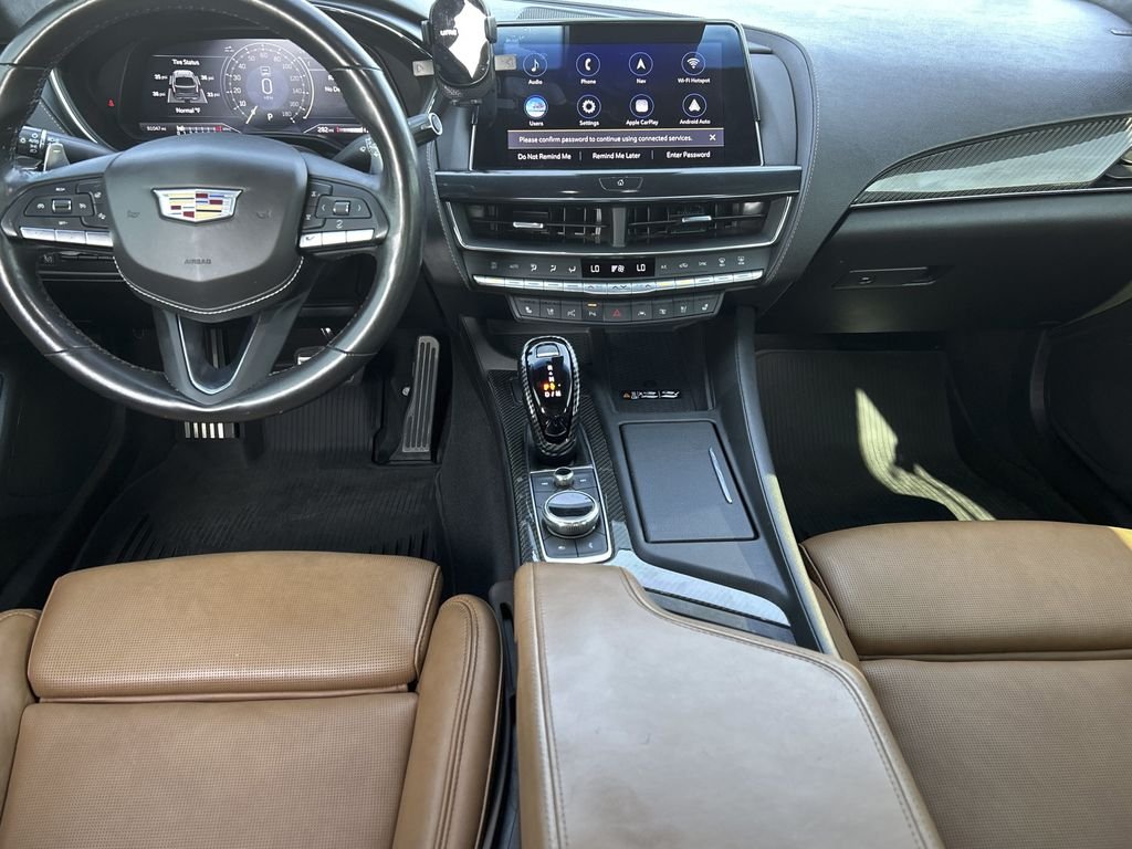 Used 2023 Midnight Steel Metallic Cadillac V-Series image 12