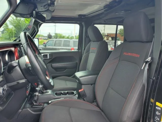 Used 2022 Black Clearcoat Jeep Unlimited Rubicon image 5