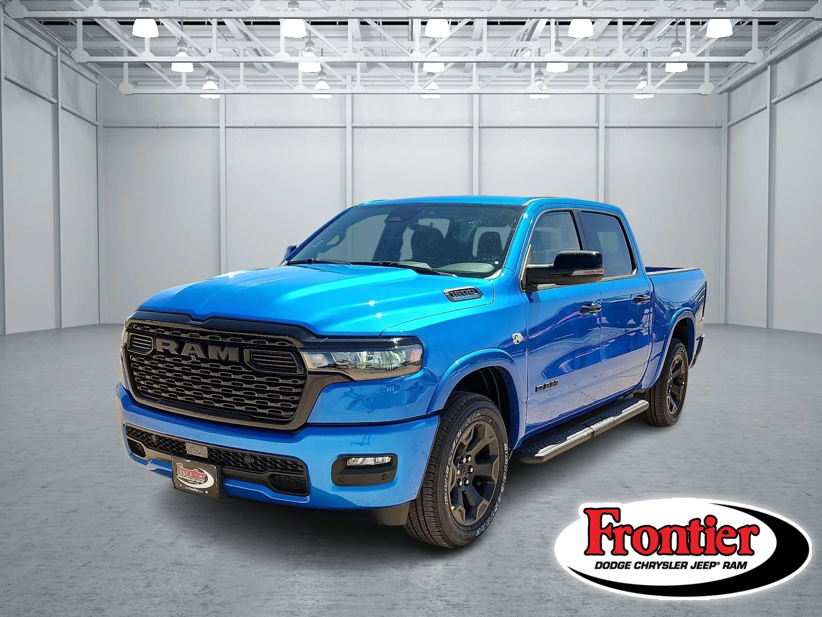 New 2026 Hydro Blue Pearl-Coat  Paint Ram LONE STAR CREW CAB 4X4 5