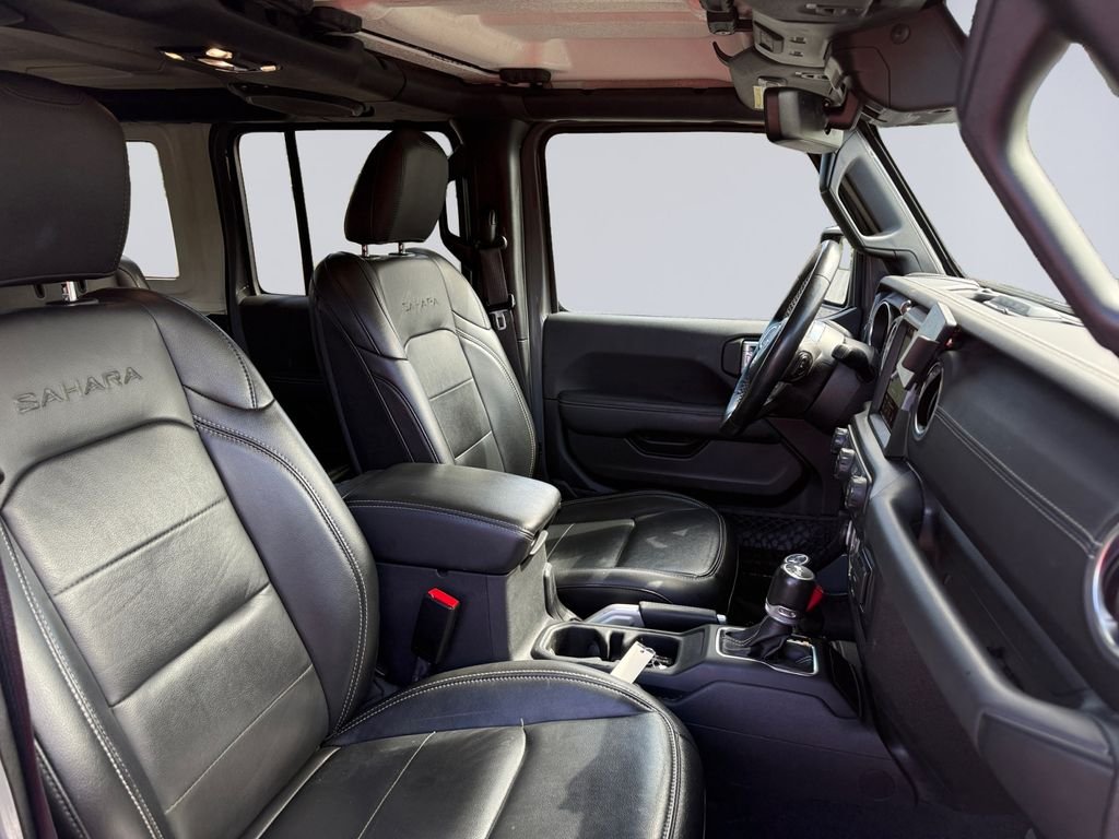 Used 2022 Gray Jeep Unlimited Sahara 4xe image 19
