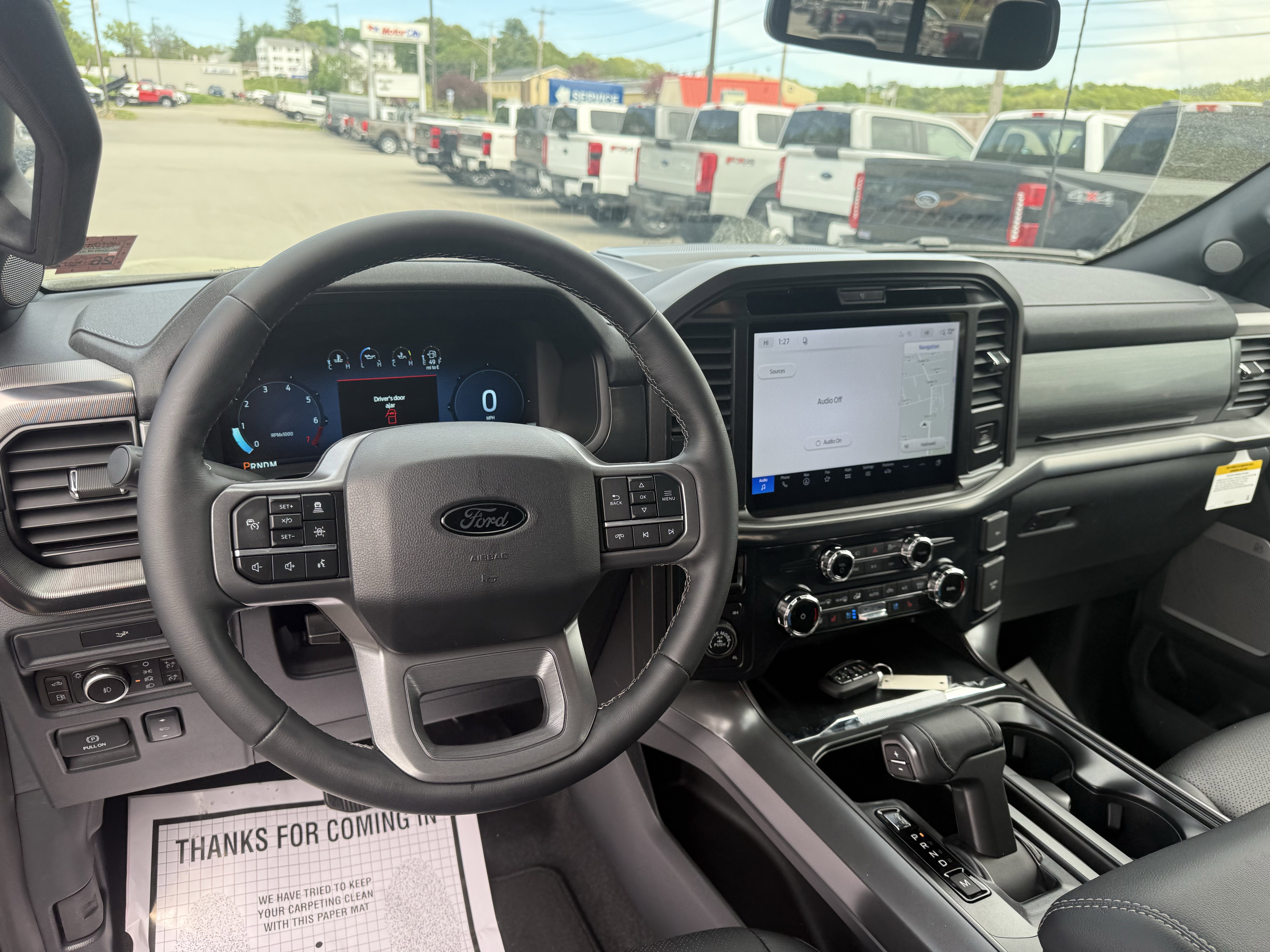 New 2026 Agate Black Metallic Ford Lariat® image 13