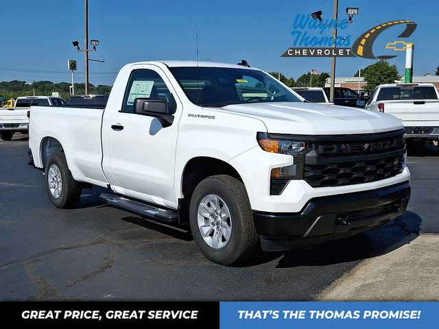 New 2025 White Chevrolet WT image 1