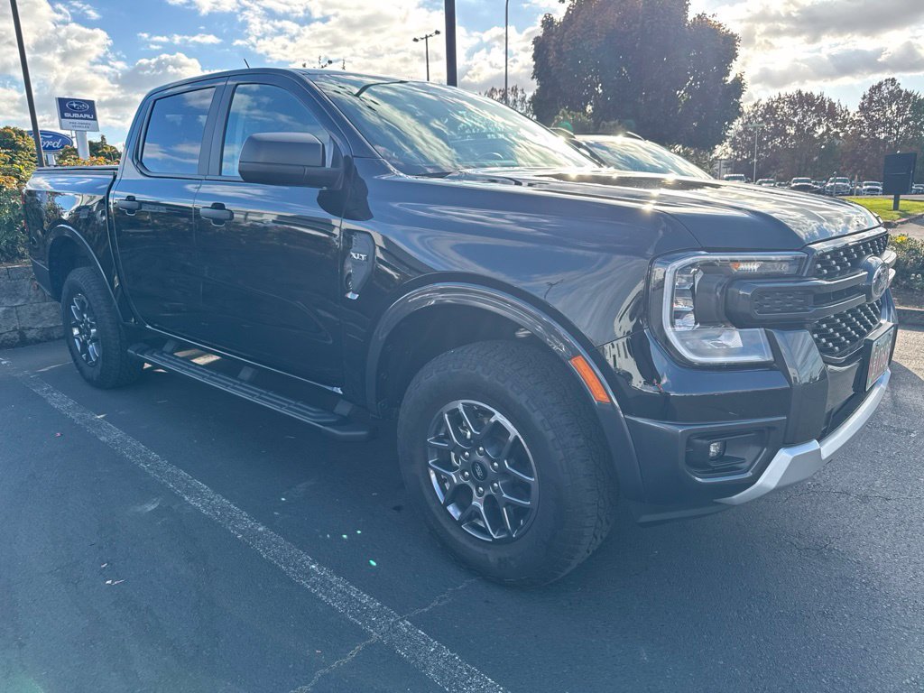 Used 2024 Shadow Black Ford XLT image 3