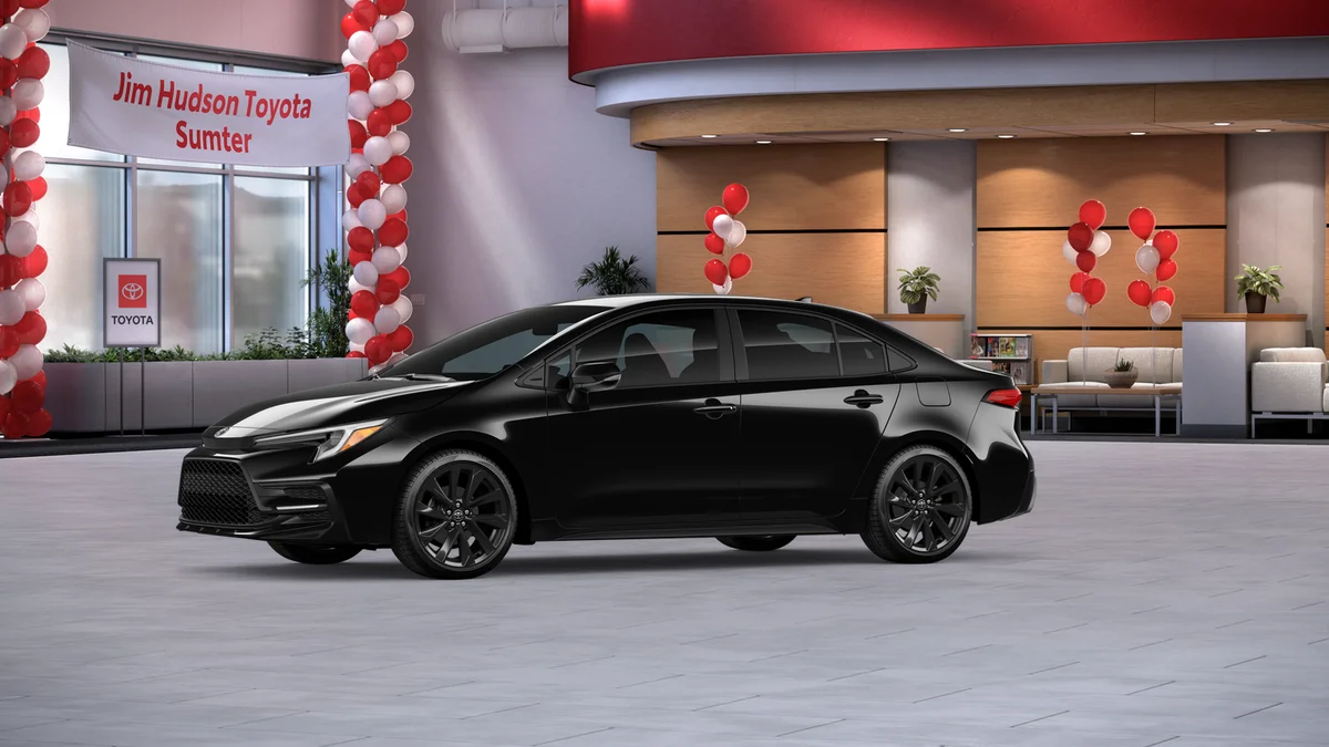 New 2026 Midnight Black Metallic Toyota SE image 55