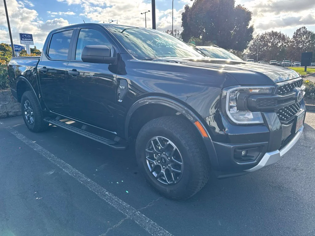 Used 2024 Shadow Black Ford XLT image 4