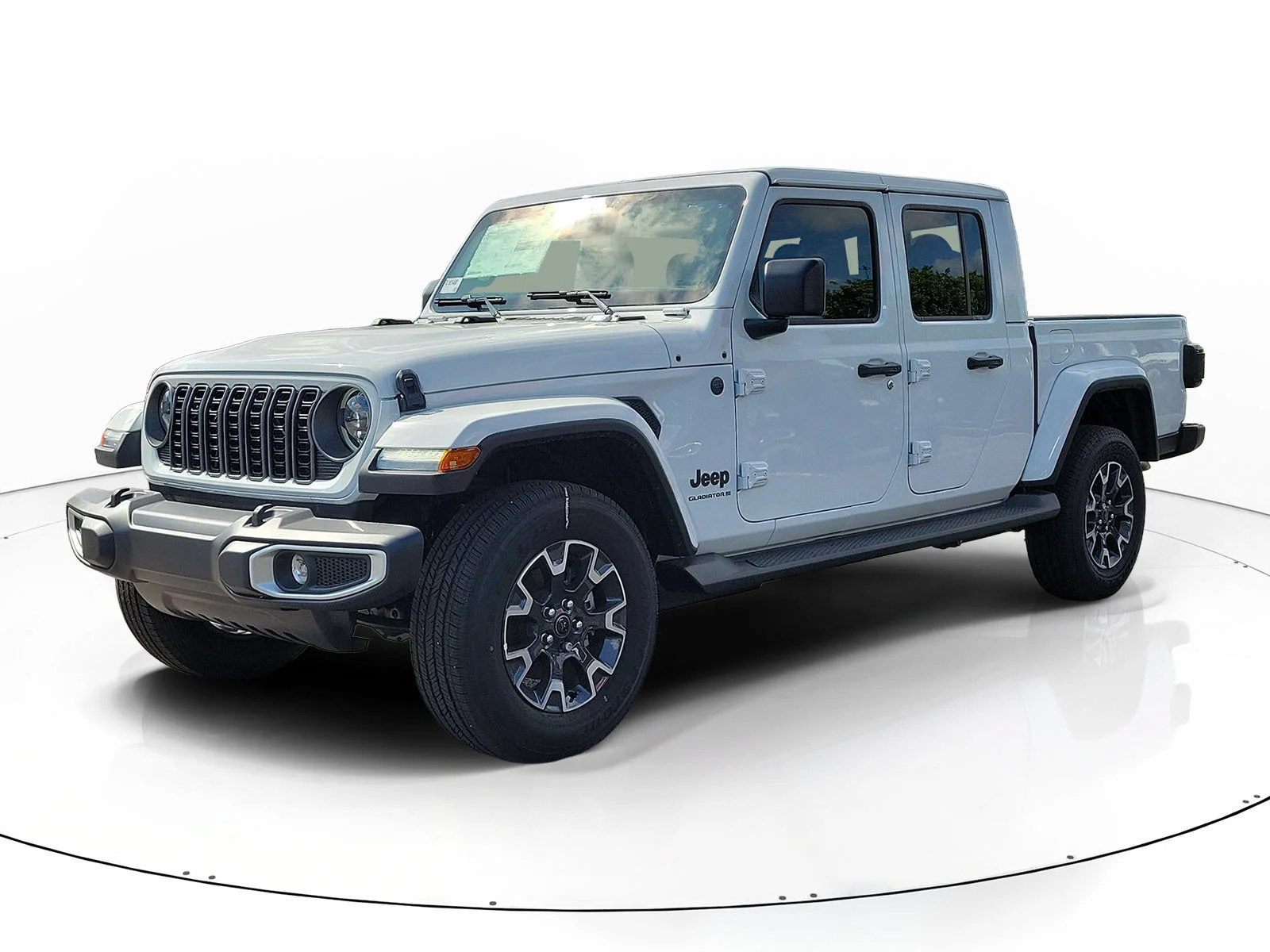 New 2026 Bright White Clearcoat Jeep Sahara image 2