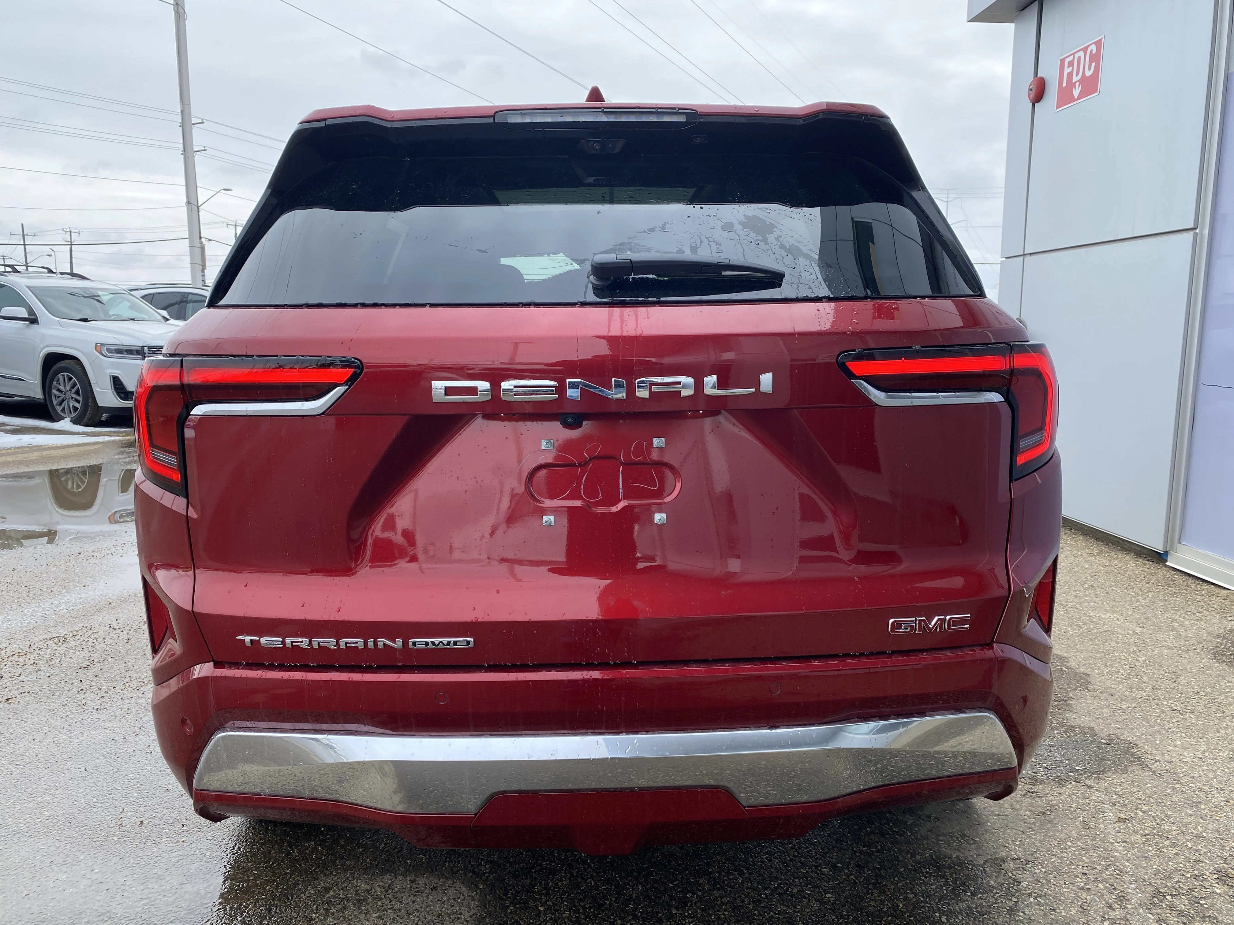 New 2026 VOLCANIC RED TINTCOAT GMC AWD Denali image 5