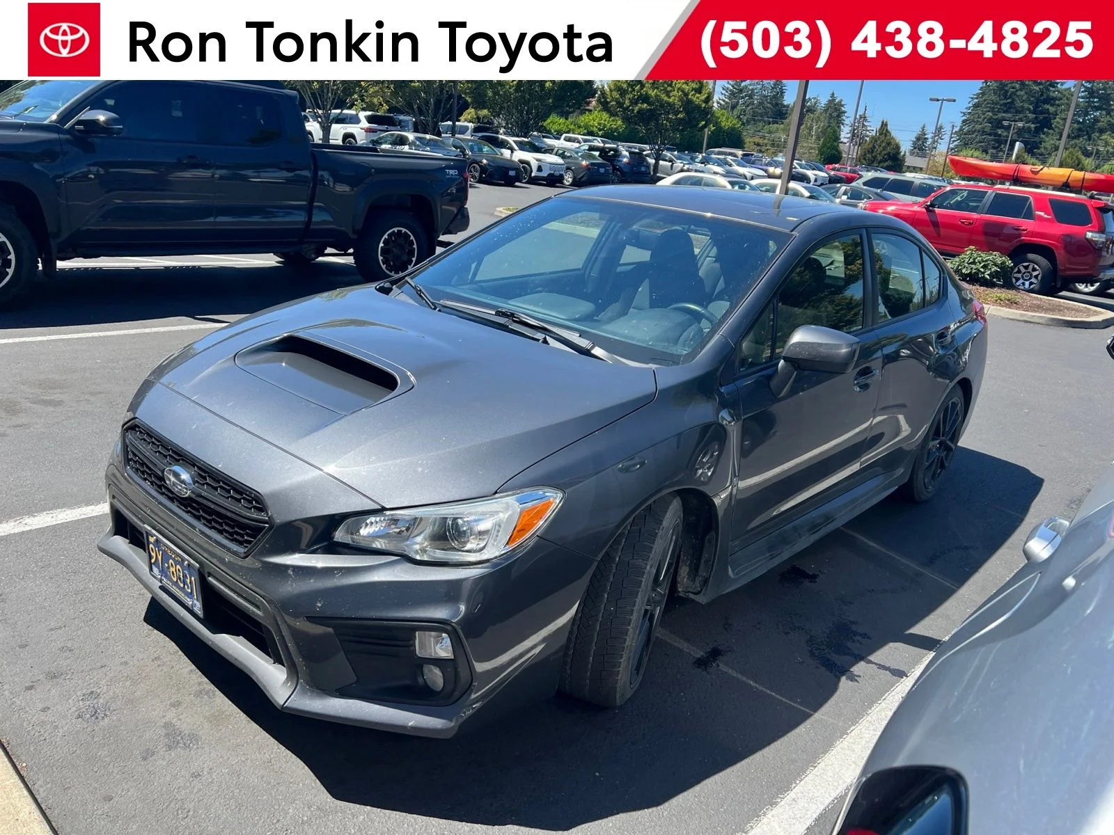 Used 2020 Magnetite Gray Metallic Subaru Premium image 1