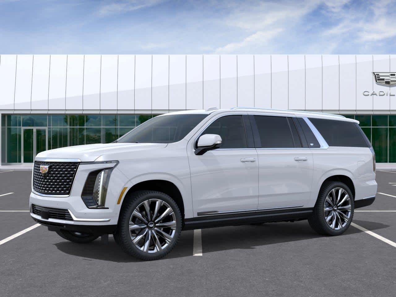 New 2026 Vibrant White Tricoat Cadillac Luxury image 2