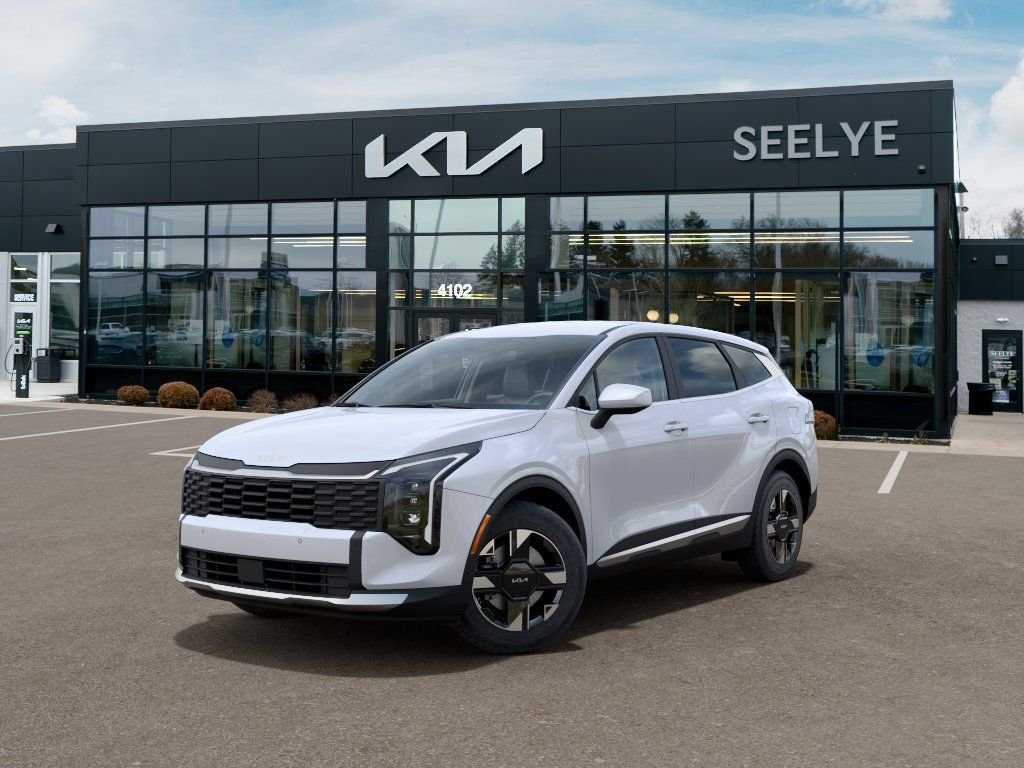 New 2026 Glacial White Pearl Kia LX image 1