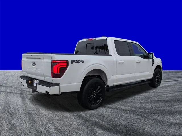 New 2026 Star White Metallic Tri-Coat Ford Lariat® image 4