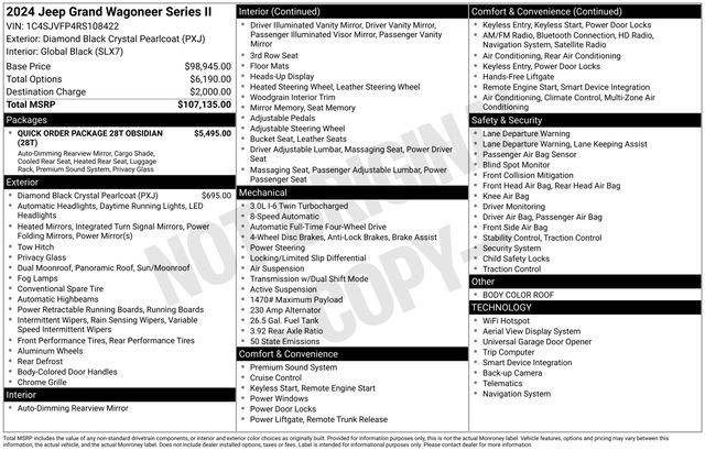 Used 2024 Black Jeep Series II image 36