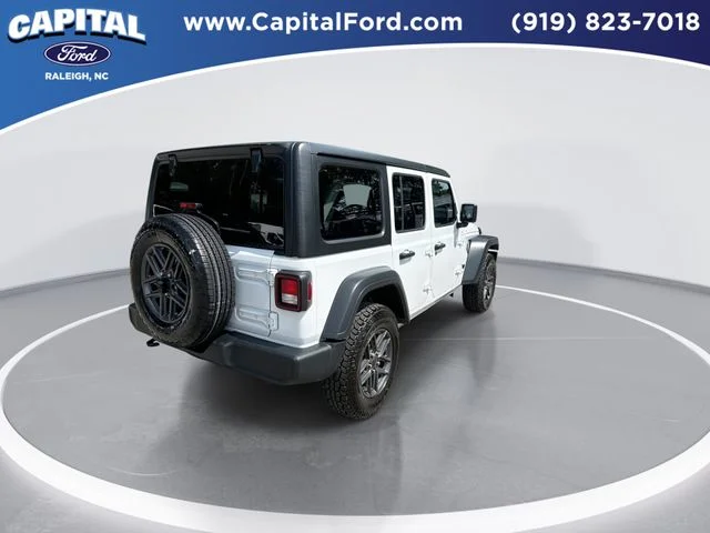 Used 2024 White Jeep Sport S image 8