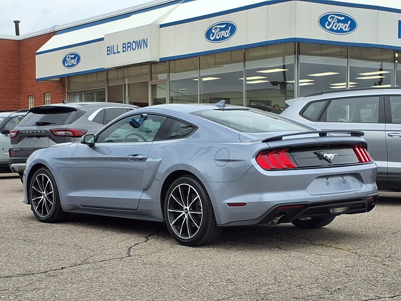 Used 2022 Brittany Blue Metallic Ford EcoBoost Premium image 2