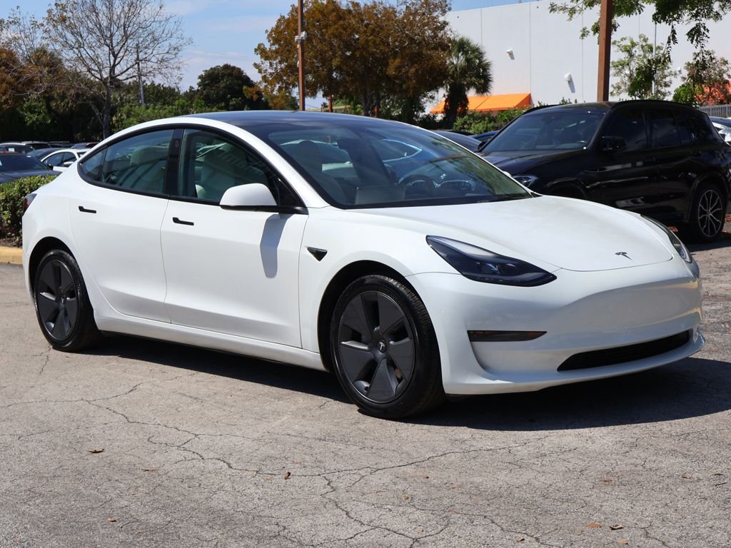 Used 2023 Tesla Model 3 Base with VIN 5YJ3E1EA2PF499868 for sale in Miami, FL