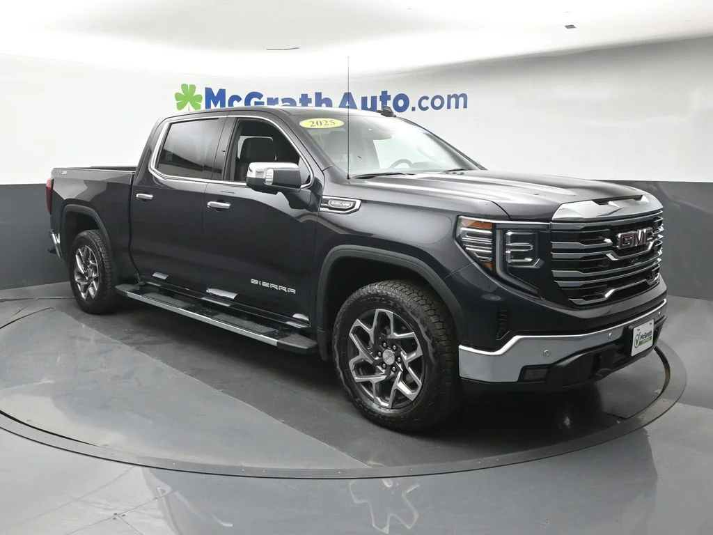 Certified Used 2025 Silver GMC SLT image 2