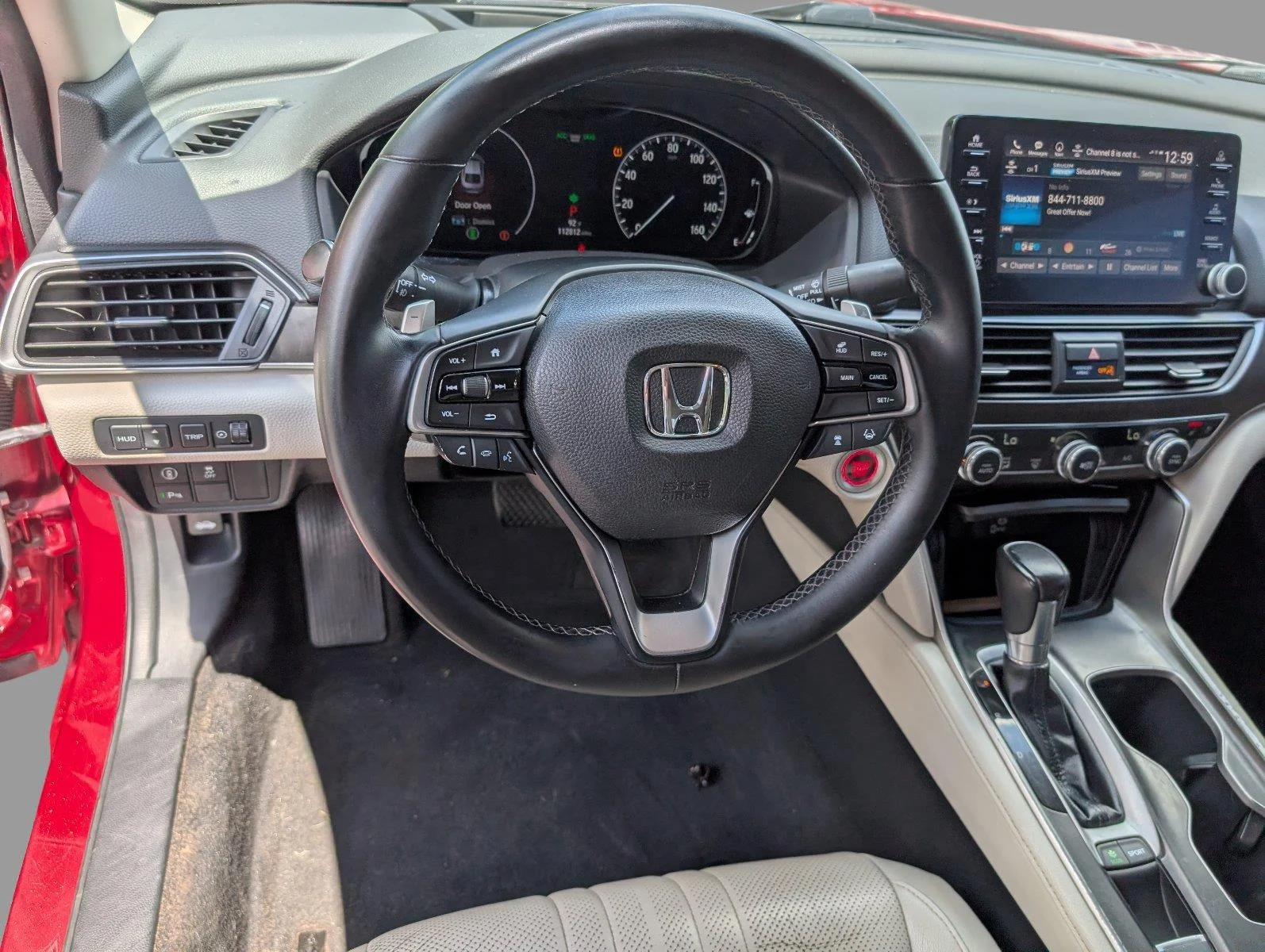 Used 2018 Radiant Red Metallic Honda Touring 1.5T image 4